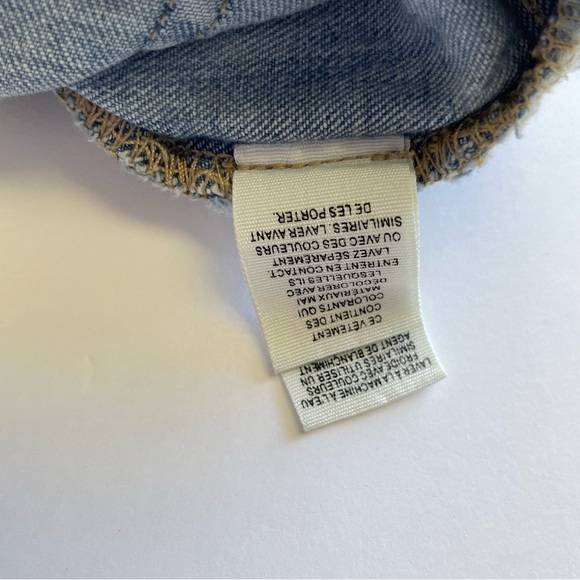 Free People Size 24 Jeans Low Waist Light Wash Frayed Hem - Picture 8 of 11